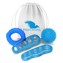 Load image into Gallery viewer, Toe Separators - Hand Grip Strengthener Workout - Spiky Massage Ball Set by Freecrows